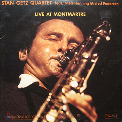 Stan Getz — Live at Montmartre 앨범 커버