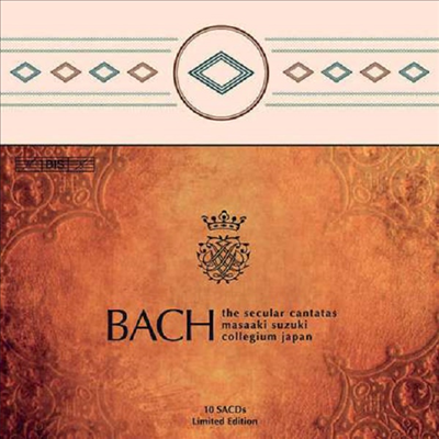 :  ĭŸŸ  (Bach: Complete Secular Cantatas) (10SACD Hybrid) - Masaaki Suzuki