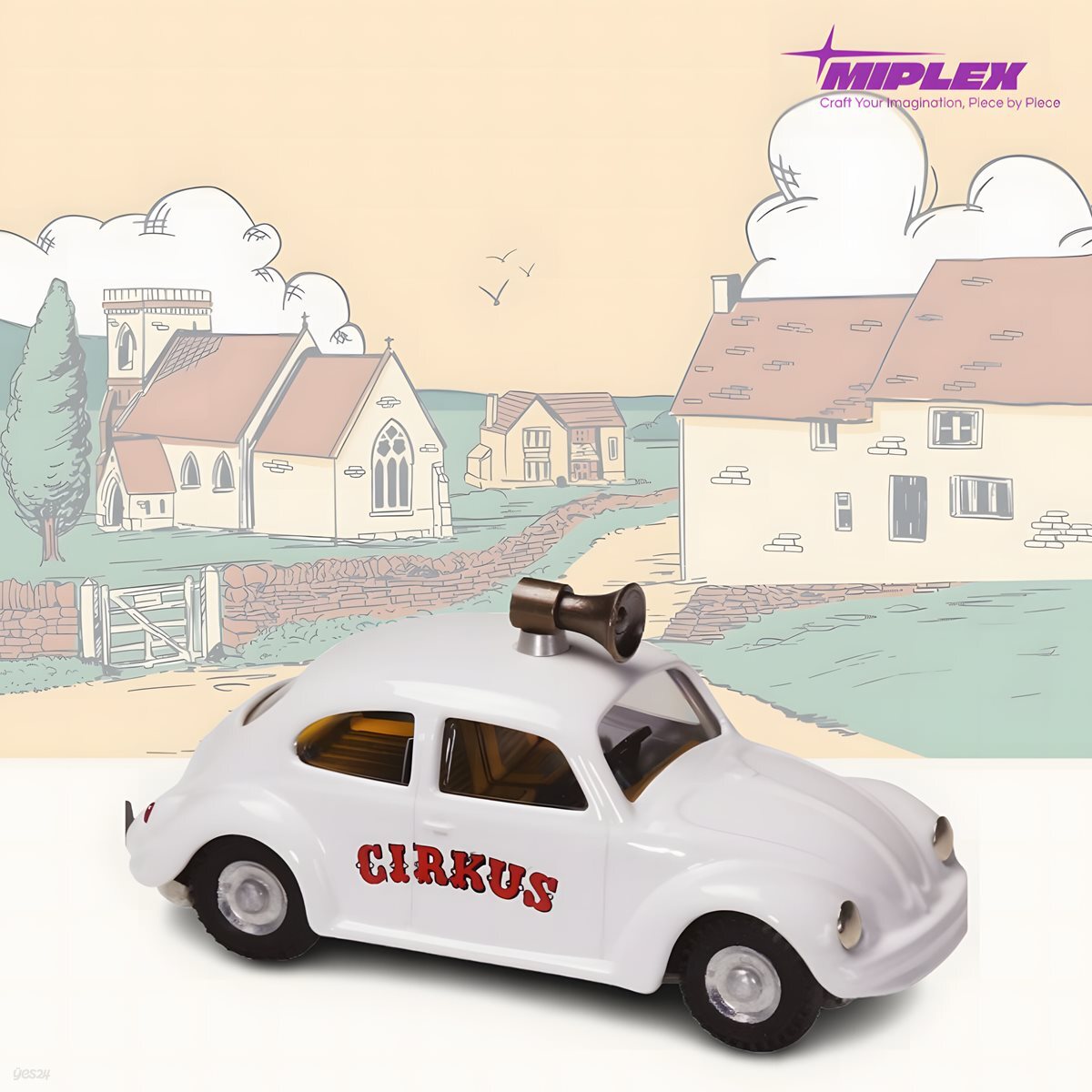 [Miplex] 유럽감성 틴토이 : 폭스바겐 비틀 서커스