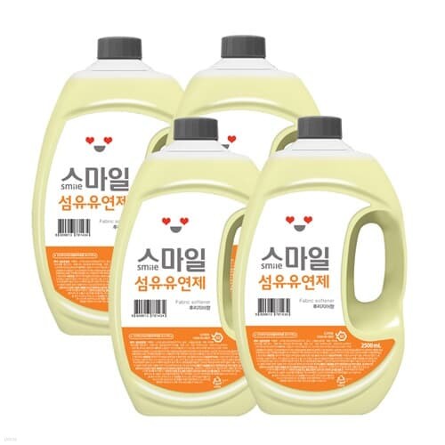 아토세이프 스마일 섬유유연제 후리지아향 2.5L ...