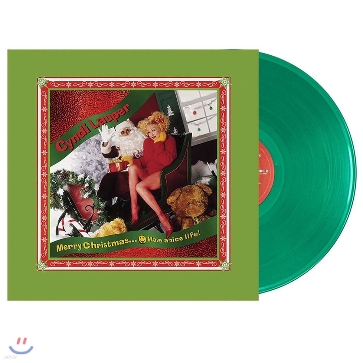 Cyndi Lauper - Merry Christmas... Have a Nice Life! 신디 로퍼 크리스마스 앨범 [그린 컬러 LP]