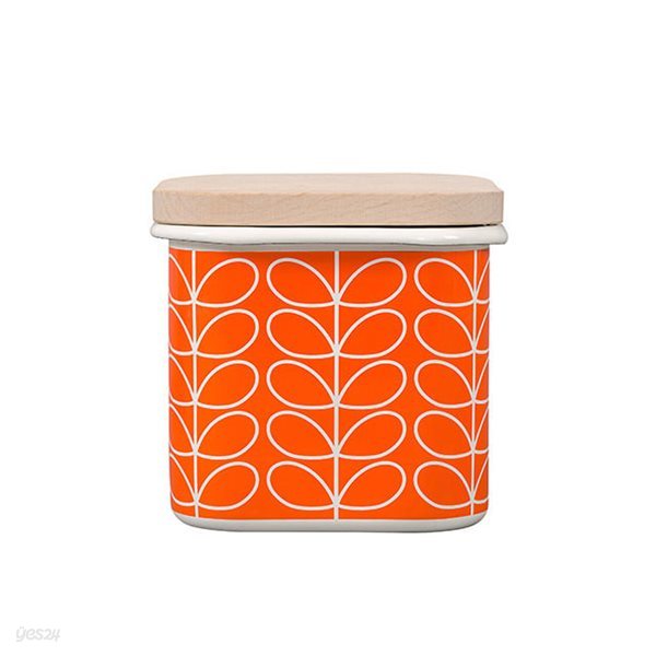 [올라카일리] 에나멜 법랑 저장 보관용기 오렌지