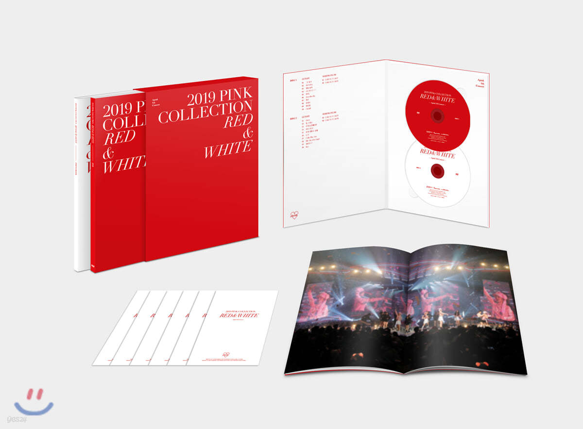 에이핑크 (Apink) - 5th CONCERT PINK COLLECTION [RED &amp; WHITE] DVD
