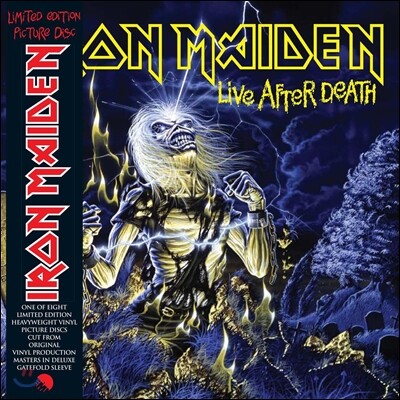 Iron Maiden — Live After Death (Picture Disc Limited Edition) 앨범 커버