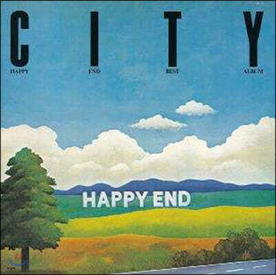Happy End — CITY: Happy End Best Album 앨범 커버
