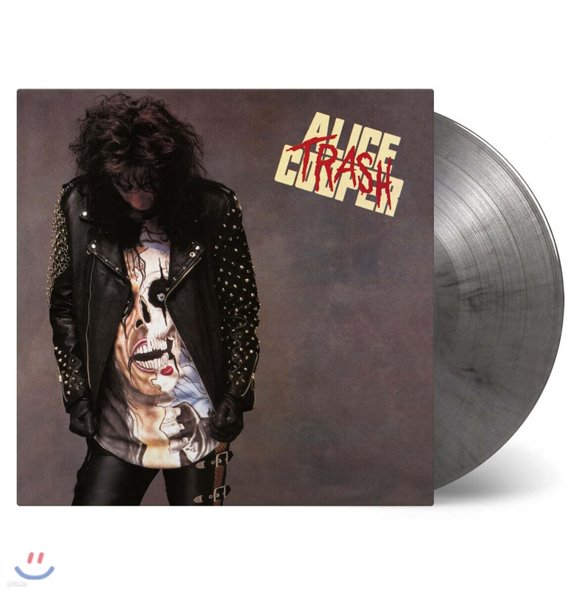 Alice Cooper (앨리스 쿠퍼) - Trash [실버 & 블랙 마블 컬러 LP]