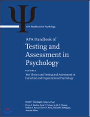 APA Handbook of Testing and Assessment in Psychology