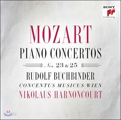 Rudolf Buchbinder 모차르트: 피아노 협주곡 23번 25번 - 루돌프 부흐빈더, 아르농쿠르