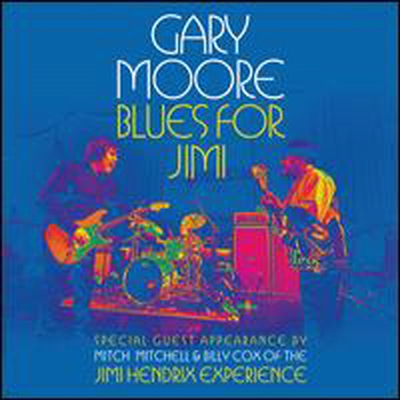 Gary Moore — Blues for Jimi: Live in London 앨범 커버
