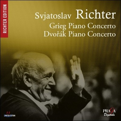 Sviatoslav Richter ׸ /庸: ǾƳ ְ - 佽  (Grieg & Dvorak: Piano Concertos)