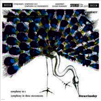 Ernest Ansermet — 스트라빈스키: 교향곡, 3악장 교향곡 (Strawinsky: Symphony In C, Symphony In 3 Movement) - Ernest Ansermet 앨범 커버
