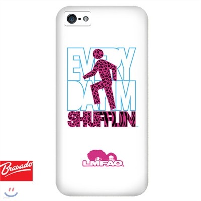 [5] LMFAO Shufflin White ٵ BRAVADO  ̽ iPhone Case 5