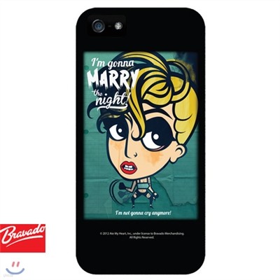 [5] ̵  LADY GAGA Marry Cartoon ٵ BRAVADO  ̽ iPhone Case 5