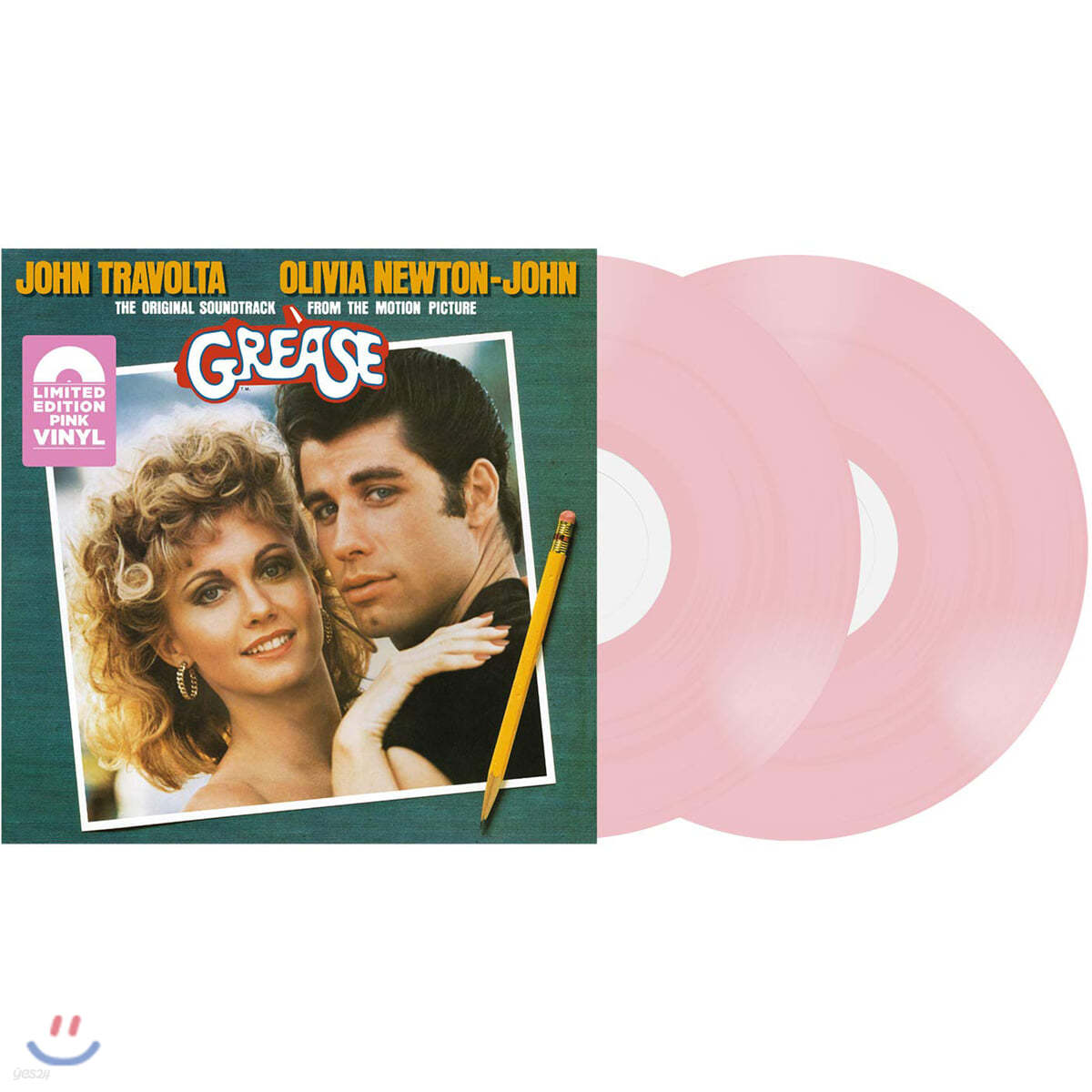 그리스 영화음악 (Grease OST) [핑크 컬러 2LP]