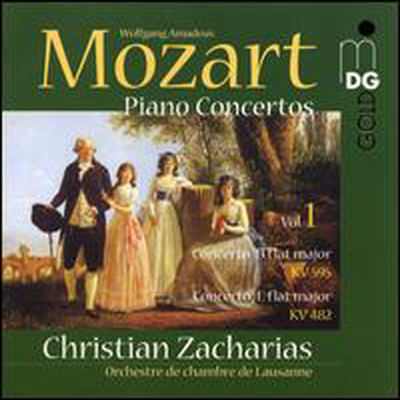 Ʈ: ǾƳ ְ 22, 27 (Mozart: Piano Concertos, Vol.1)(CD) - Christian Zacharias