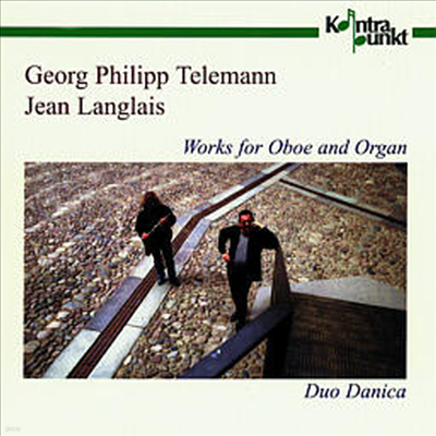 ڷ, ۶ :    ǰ (Telemann, Langlais : Works For Oboe And Organ)(CD) - Duo Danica