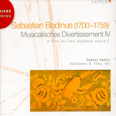 Bodinus : Musicalisches Divertissement IV (CD) - Marianne Pfau