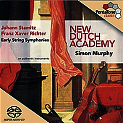 슈타미츠, 리히터 : 신포니아 (만하임 악파 1집) (J. Stamitz, F.X. Richter : Early String Symphonies) (SACD Hybrid) - Simon Murphy