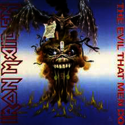 Iron Maiden — Evil That Men Do 앨범 커버