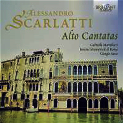 A.스카를라티: 알토를 위한 칸타타 (A.Scarlatti: Cantatas for Alto)(CD) - Gabriella Martellacci