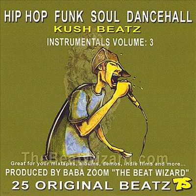 1dollarbeatz - Hip Hop Soul Funk Dancehall Instrumentals Vol: 3 (Cdr)(CD)