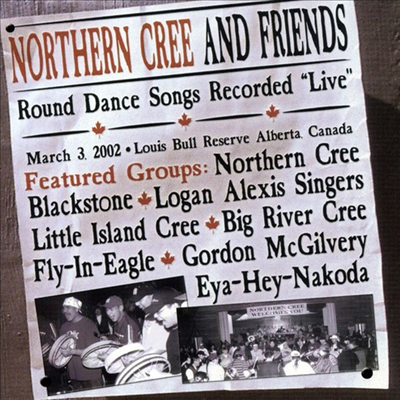 Northern Cree - Round Dance Songs Recorded Live (CD)
