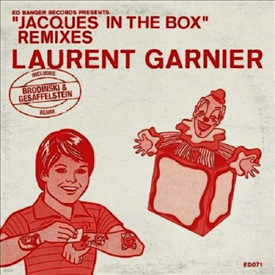 Laurent Garnier — Jacques In The Box Remixes (Remixes) (12Inch Single) 앨범 커버