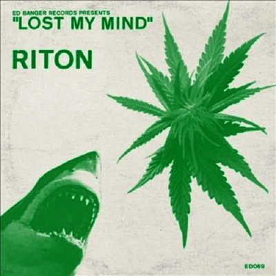 Riton — Lost My Mind (12Inch Single) 앨범 커버