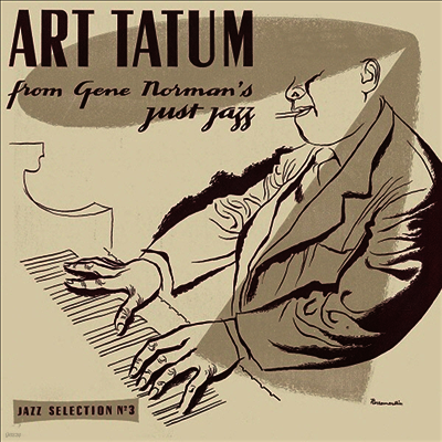 Art Tatum — Art Tatum From Gene Norman's Just Jazz 앨범 커버