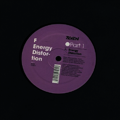 F — Energy Distortion 1 (12Inch Single) 앨범 커버