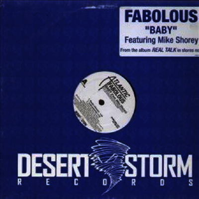 Fabolous — Baby (12Inch Single) 앨범 커버