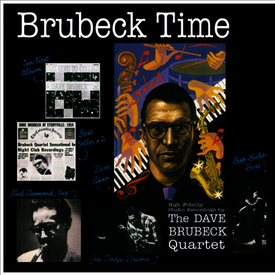Dave Brubeck Quartet — Brubeck Time 앨범 커버