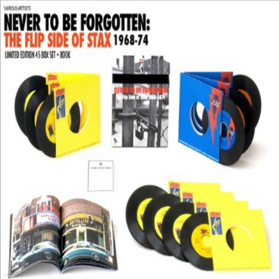 Various Artists — Never To Be Forgotten: The Flip Side Of Stax 1968-1974 (Remastered)(Limited Edition)(Free MP3 Download)(Record Store Day 2013) 앨범 커버
