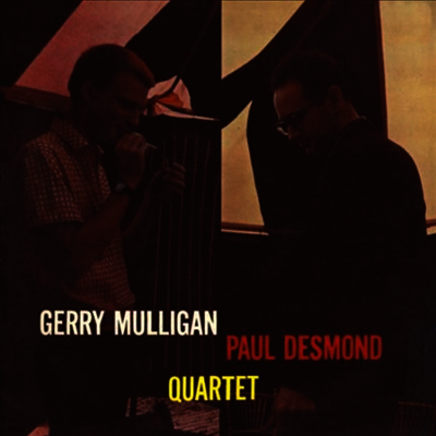Gerry Mulligan — Gerry Mulligan & Paul Desmond Quartet 앨범 커버