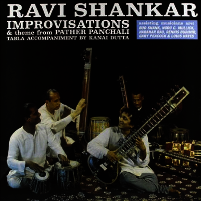 Ravi Shankar — Improvisations 앨범 커버