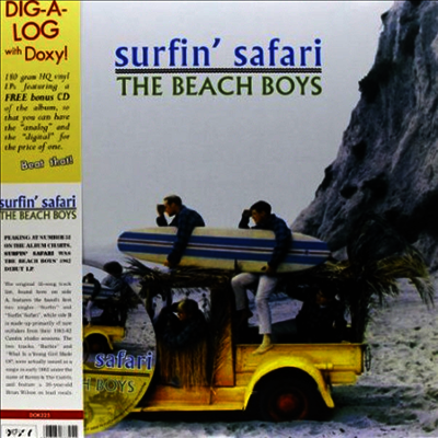 Beach Boys — Surfin' Safari (Deluxe Edition) 앨범 커버