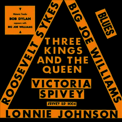 Victoria Spivey — Three Kings And The Queen 앨범 커버