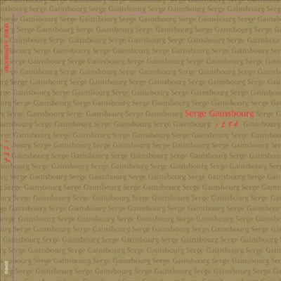 Serge Gainsbourg — 1.2.3.4 (Limited Edition) 앨범 커버