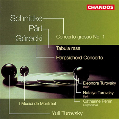 Ʈ:  ְ 1, иƮ: ŸҶ  & Ű: ڵ   ְ (Schnittke: Concerto Grosso No.1, Part: Tabula Rasa & Gorecki: Concerto for Harpsichord and Strings, Op. 40)(CD