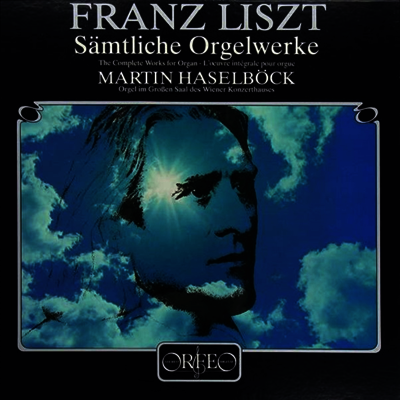 Franz Haselbock — 리스트: 오르간 작품 전집 (Liszt: Complete Organ Works) - Franz Haselbock 앨범 커버