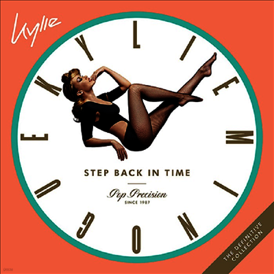 Kylie Minogue — Step Back in Time: The Definitive Collection 앨범 커버