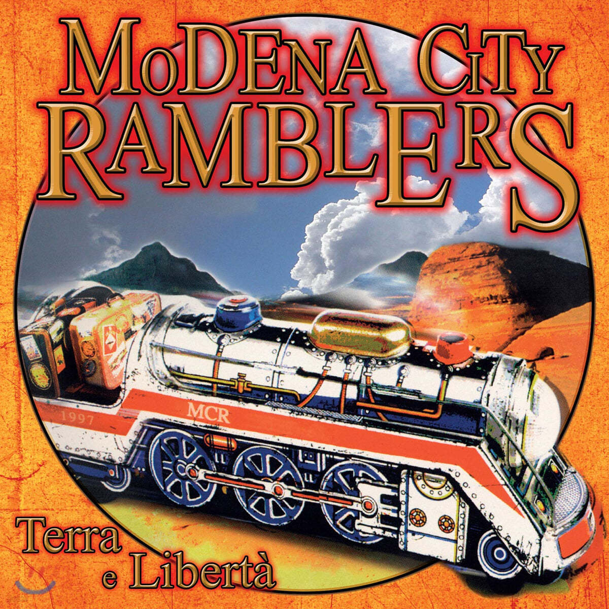 Modena City Ramblers (모데나 시티 램블러즈) - Terra E Liberta [레드 컬러 LP]