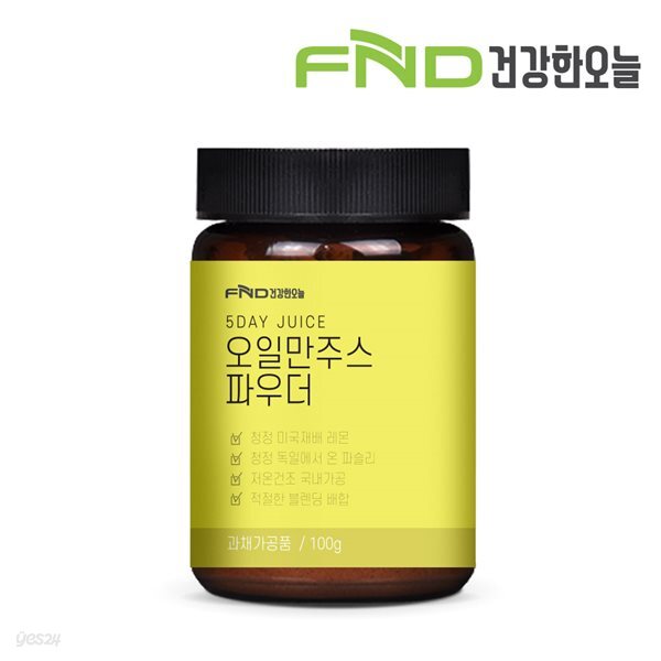 FND건강한오늘 오일만주스파우더 100g x 1개