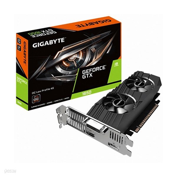 GIGABYTE 지포스 GTX 1650 UD2 OC D5 4GB Nano LP