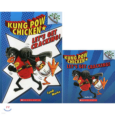 Kung Pow Chicken #1 Let's Get Cracking! (Book & CD)