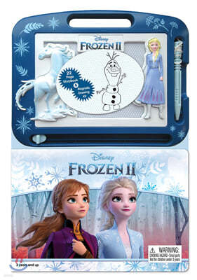Disney Frozen 2 : Learning Series : 디즈니 겨울왕국 2 스토리북 + 미니 자석 칠판 세트