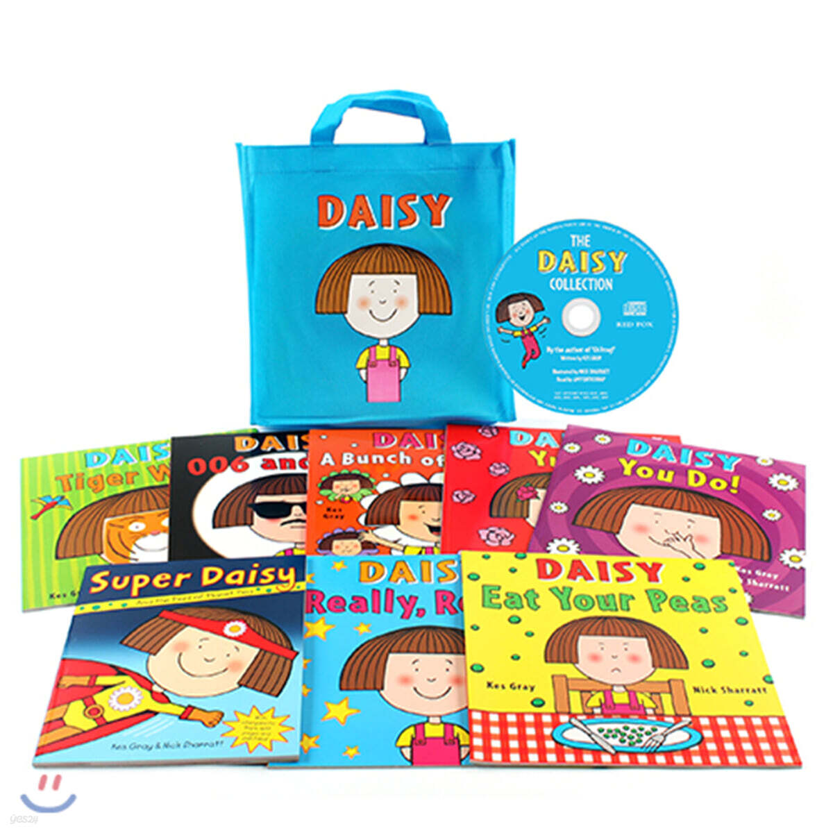 데이지 원서 그림책 8종 Book &amp; CD 세트 + 에코백 : Daisy Bag 8 Picture Books Set