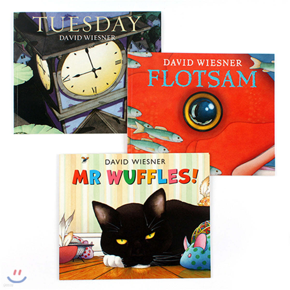 데이비드 위즈너 글 없는 그림책 원서 3종 세트 David Wiesner Picture Book 3 Paperback Set