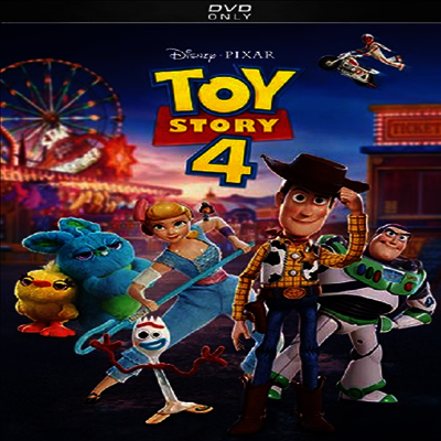 Toy Story 4 (토이 스토리 4)(지역코드1)(한글무자막)(DVD)