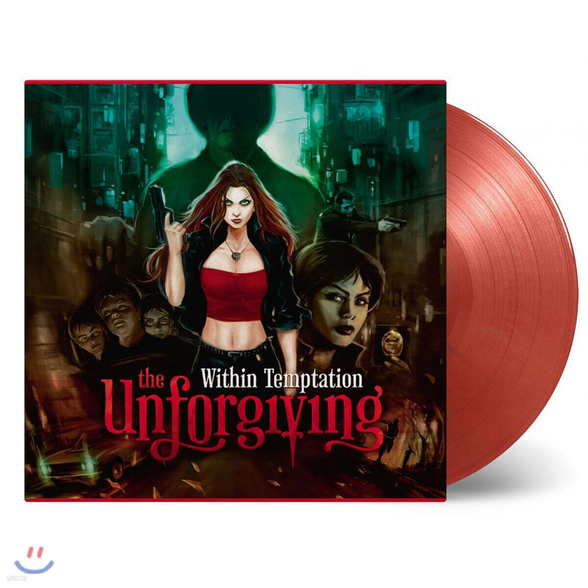 Within Temptation (위딘 템테이션) - The Unforgiving [레드 & 골드 컬러 LP]